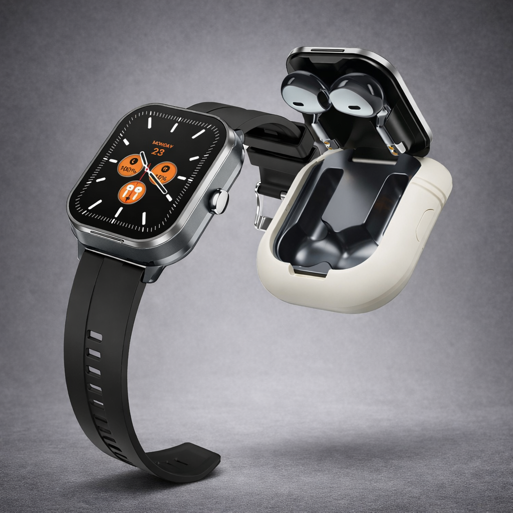 D8 Pro Max 2 in 1 Smartwatch